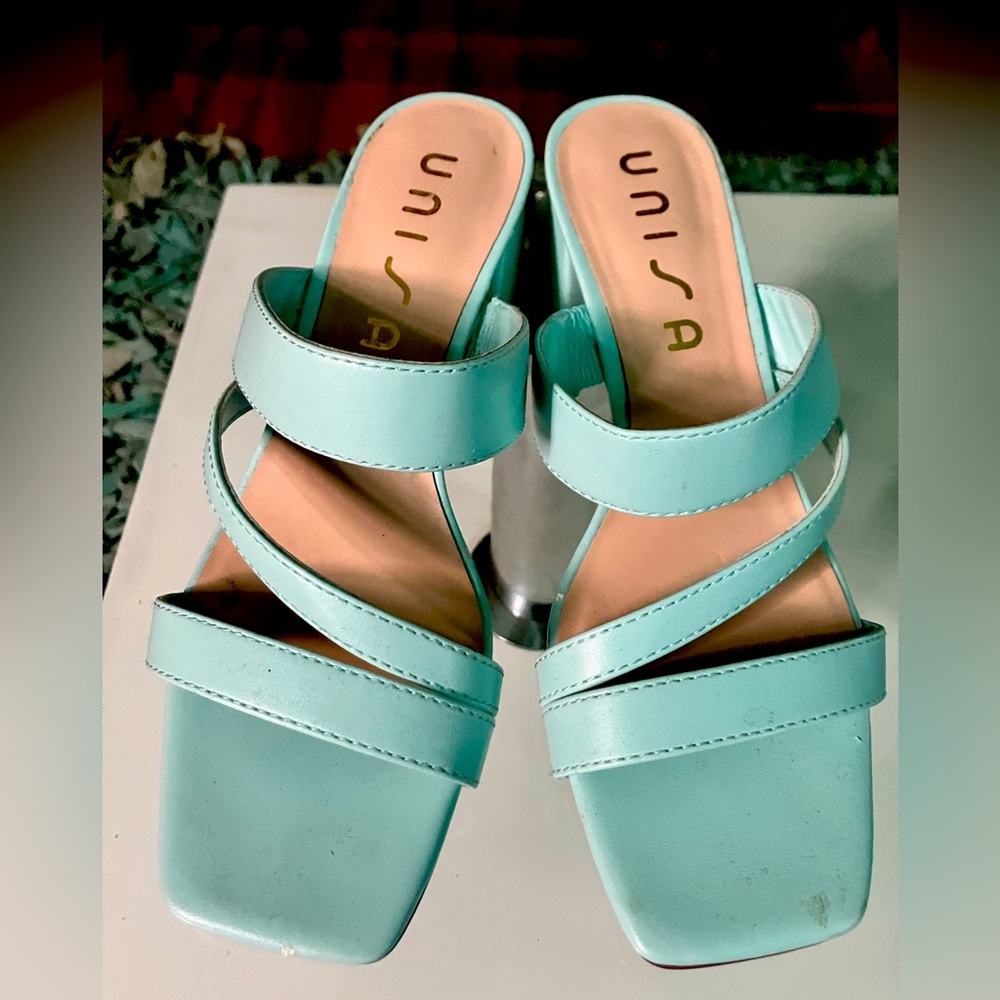 Unisa Mint Green Sandals Size 8